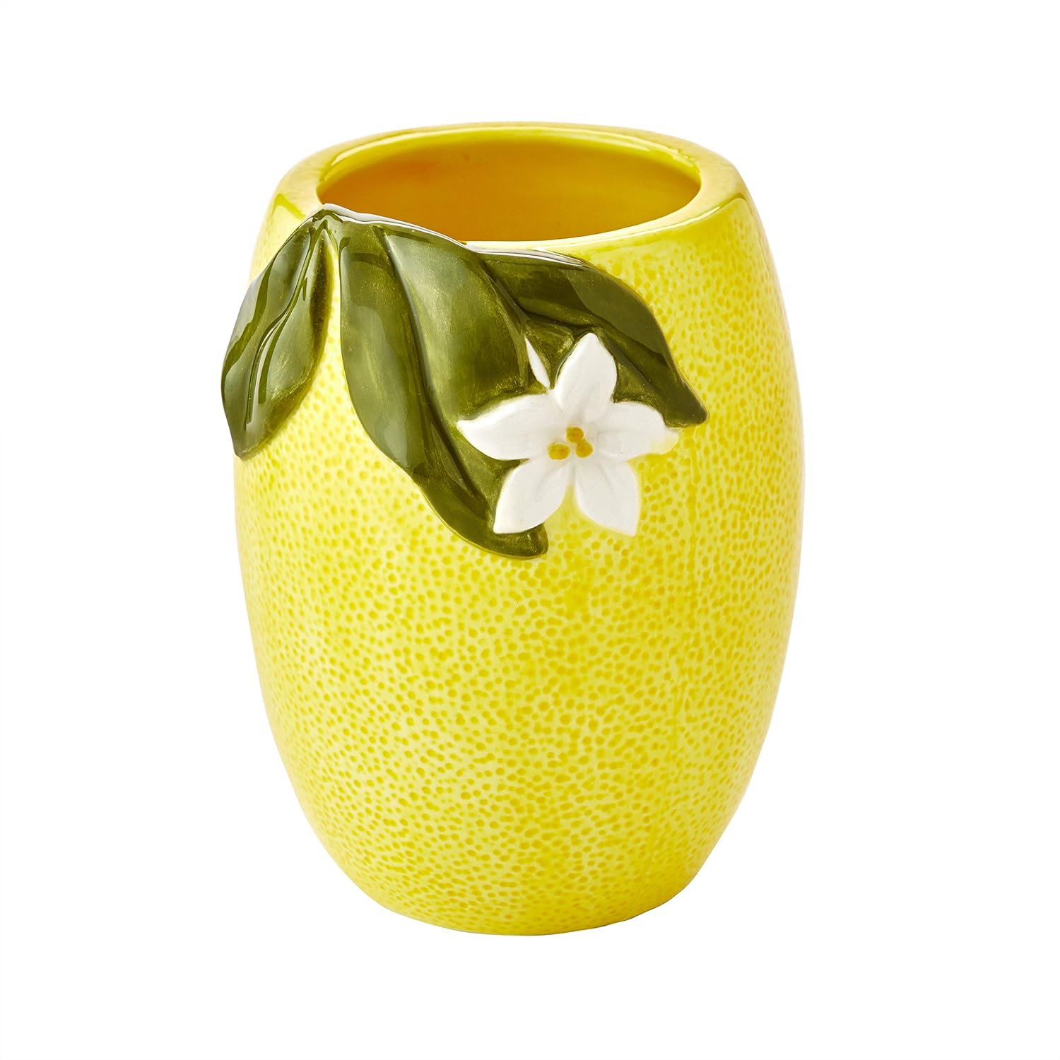 Compact Citrus Grove Tumbler - Spacious Durable and Stylish Glassware for Bathroom Use