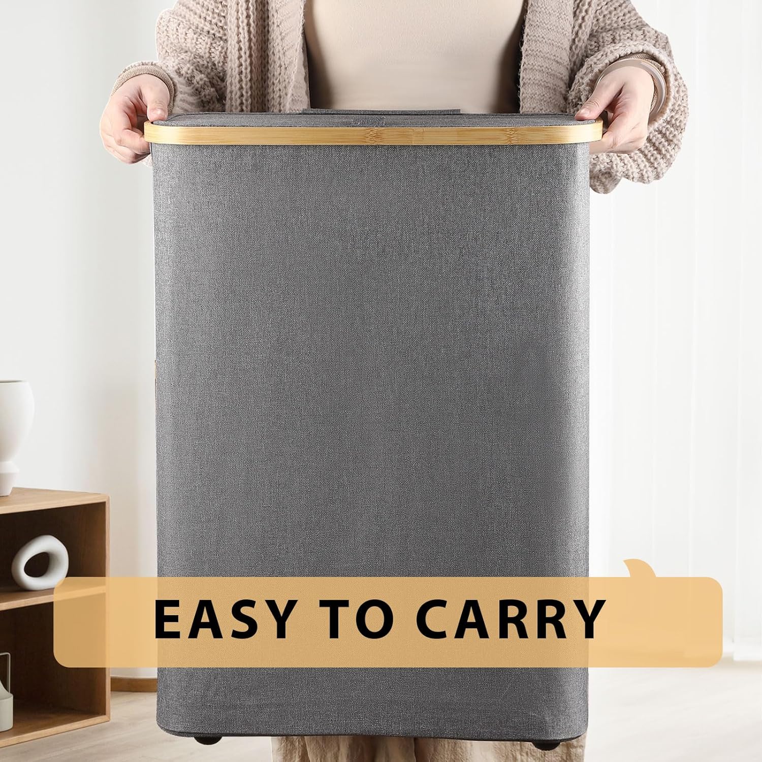 Effortlessly organize your bathroom with Odonatas sleek storage basket Holds up to 20 regular or 15 mega rolls