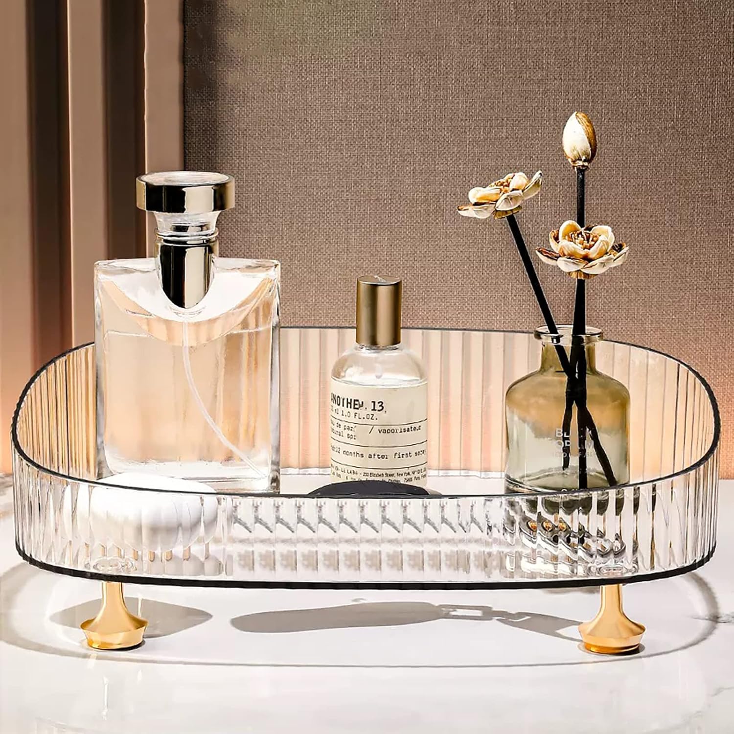Stylish Acrylic Vanity Tray for Organizing