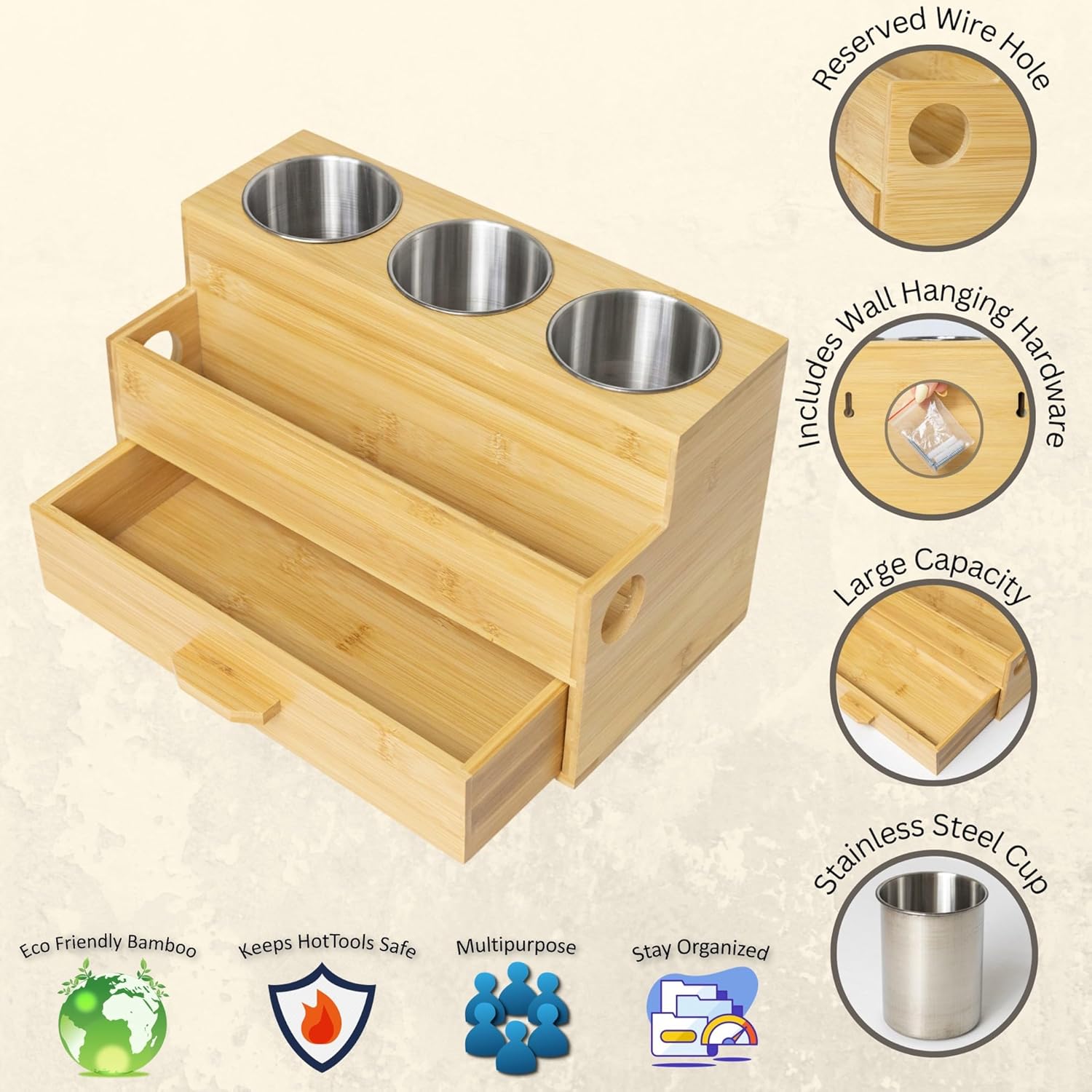 Hair Tool Organizer