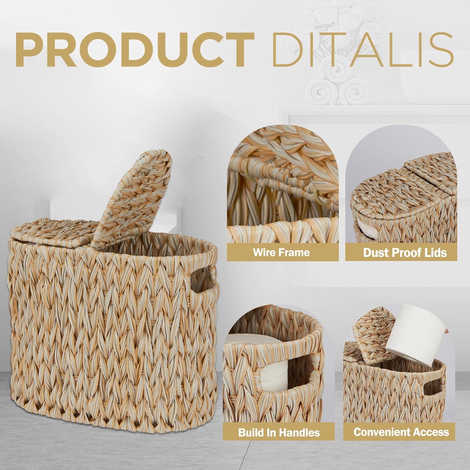ROSOS Toilet Tissue Holder