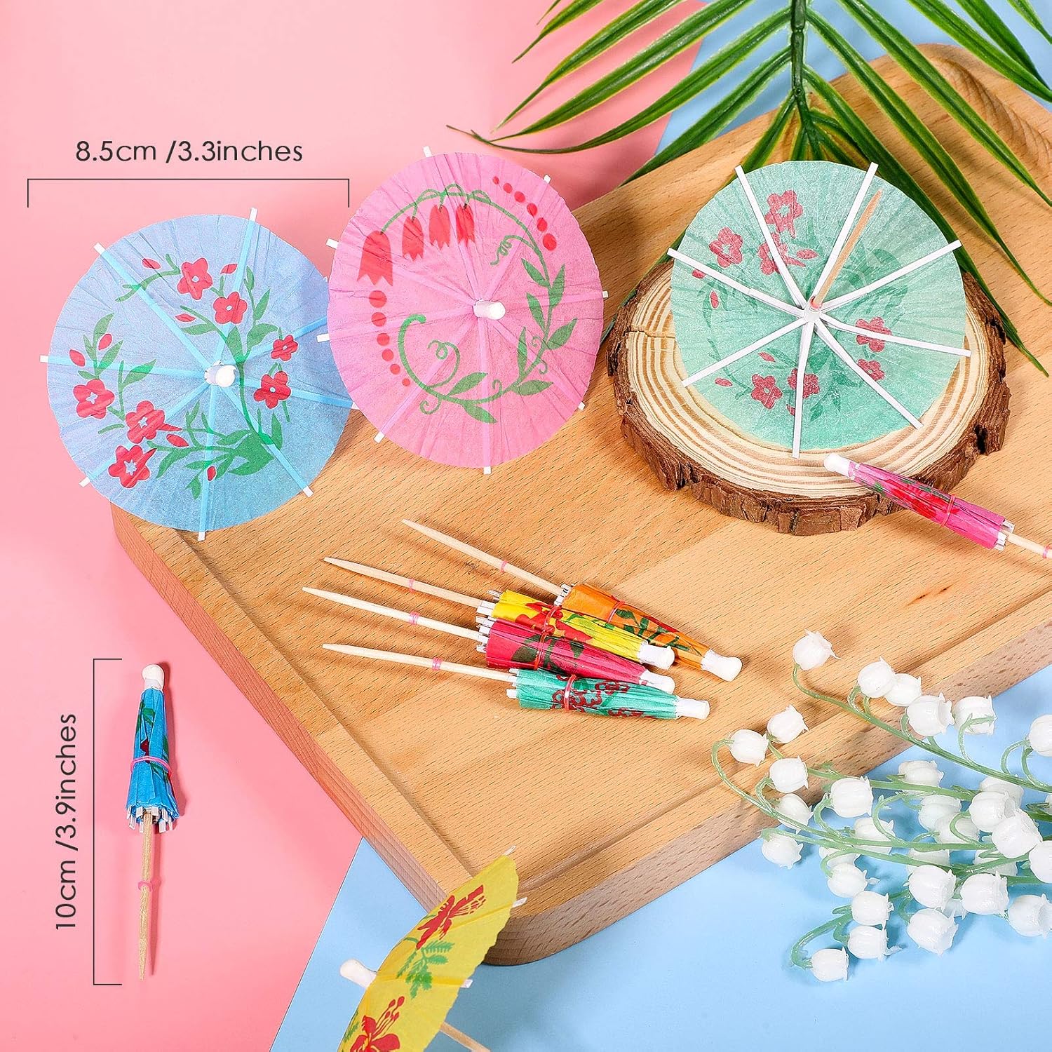 Patelai tropical Drink Umbrellas